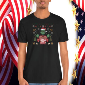 Funny Make Christmas Great Again Santa Trump Shirt