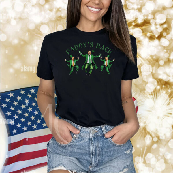 Funny Trump Dance Paddy's Back Shirt