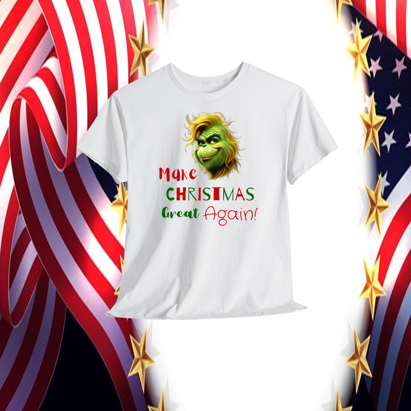 Funny Trump Santa Make Christmas Great Again! Shirt