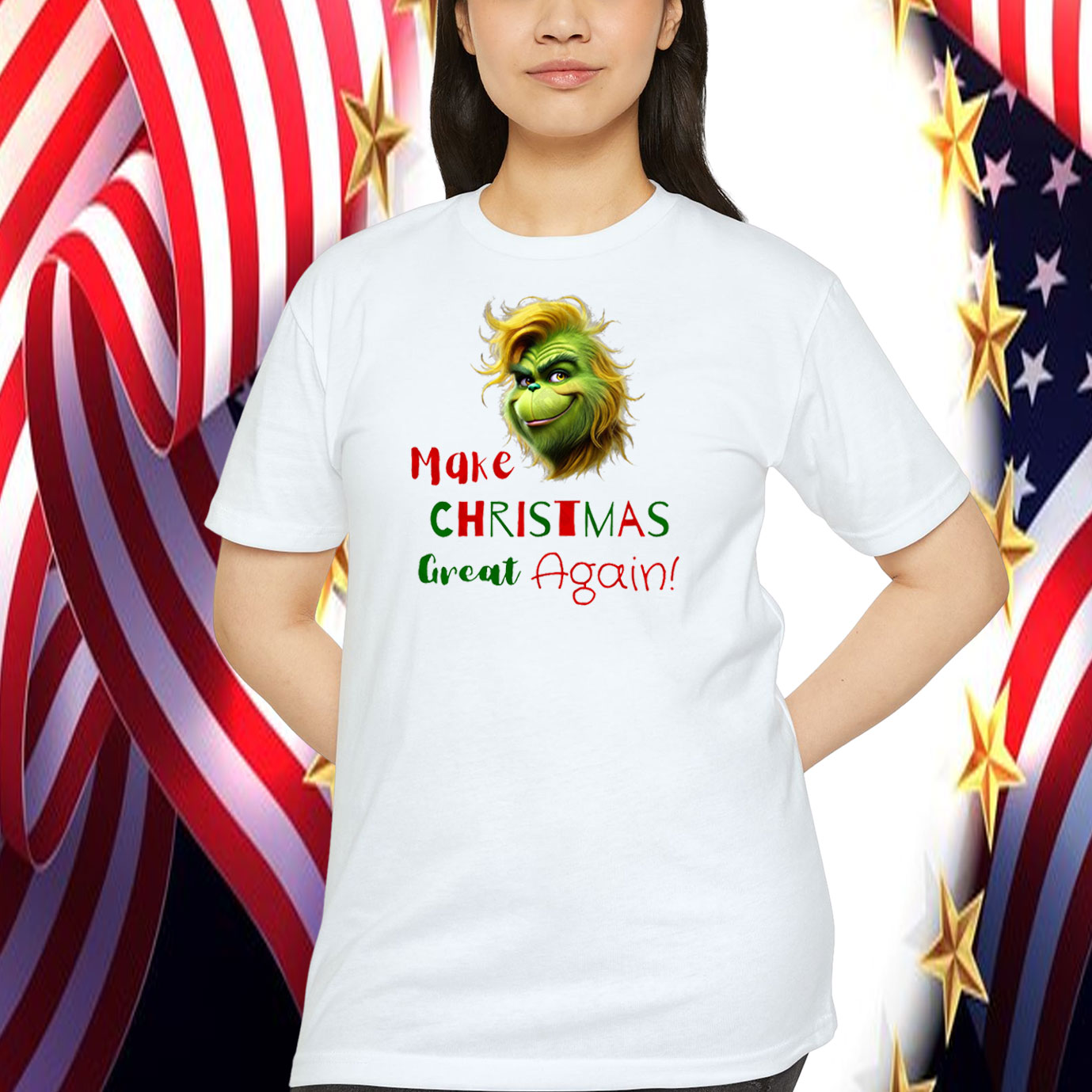 Funny Trump Santa Make Christmas Great Again! Shirt