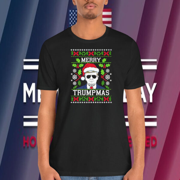 Funny Trump Santa Merry Trumpmas Shirt