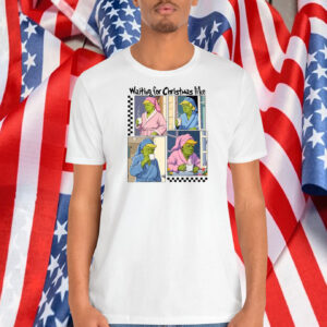 Funny Trump Santa Waiting For Christmas Like Shirt
