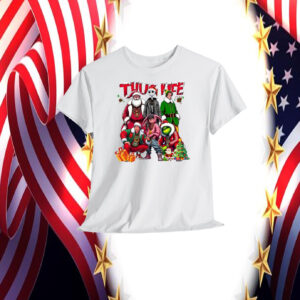 Funny Trump Thug Life Christmas Movies Characters Shirt
