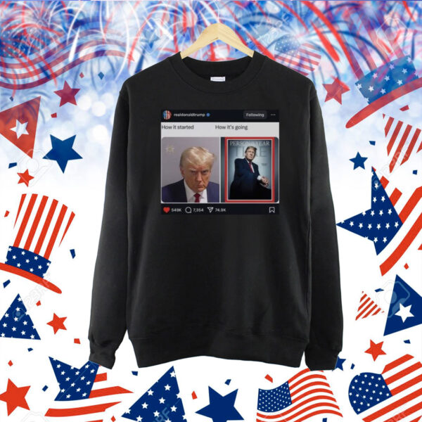 Funny Trump Time Magazine Shirt