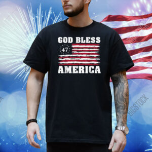 God Bless America The USA Trump Shirt
