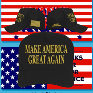 Gold Trump Make America Great Again Cap