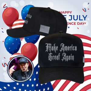 Gothic Dark MAGA Baseball Elon Musk Trump Hat