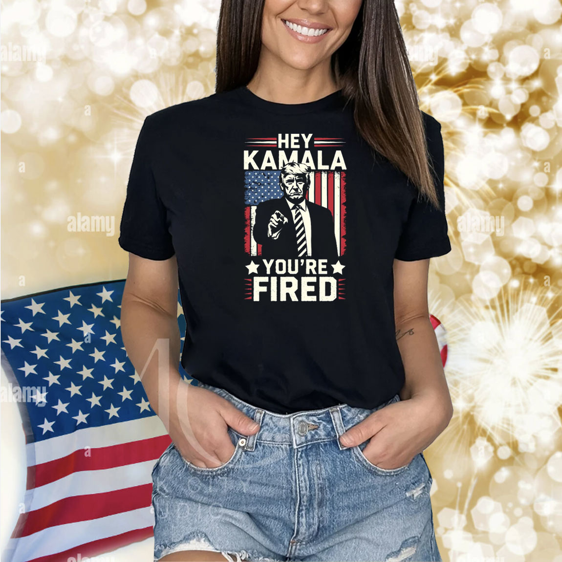 Hey Kamala You're Fired! Trump Shirt