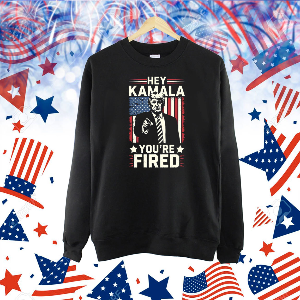 Hey Kamala You're Fired! Trump Shirt