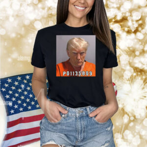Inmate P01135809 Trump Mugshot Shirt