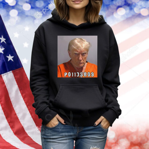 Inmate P01135809 Trump Mugshot Shirt