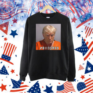 Inmate P01135809 Trump Mugshot Shirt