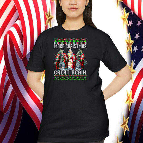 Make Christmas Great Again Funny Trump Dancing Shirt