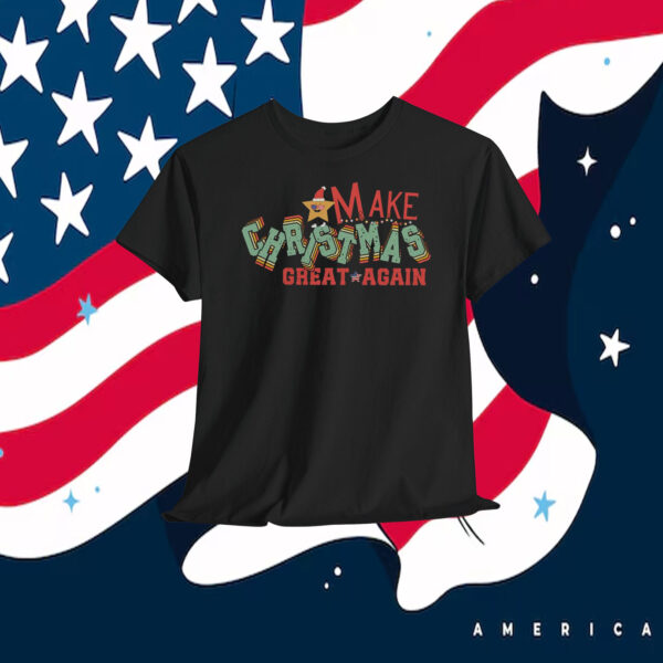 Make Christmas Great Again Trump America Shirt
