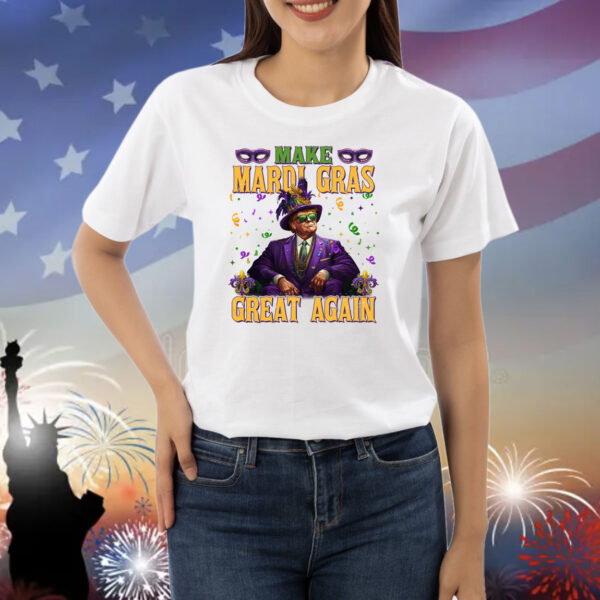Make Mardi Gras Great Again Trump New Year Shirt