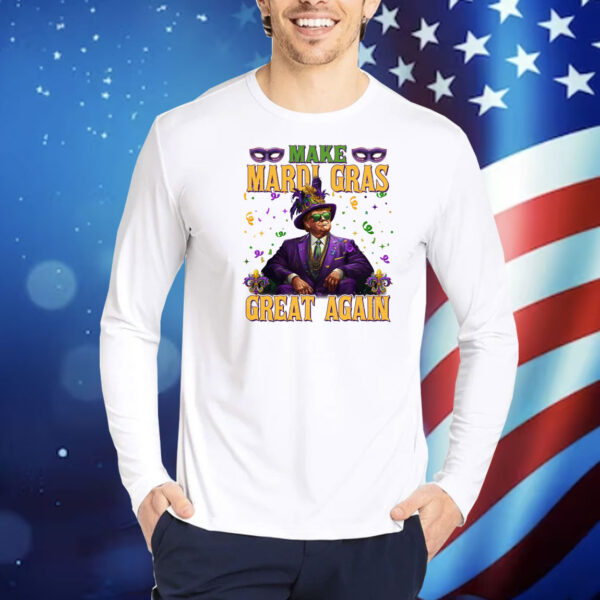 Make Mardi Gras Great Again Trump New Year Shirt