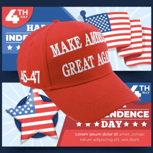 Official 45-47 Trump 2024 MAGA Make America Great Again Hat