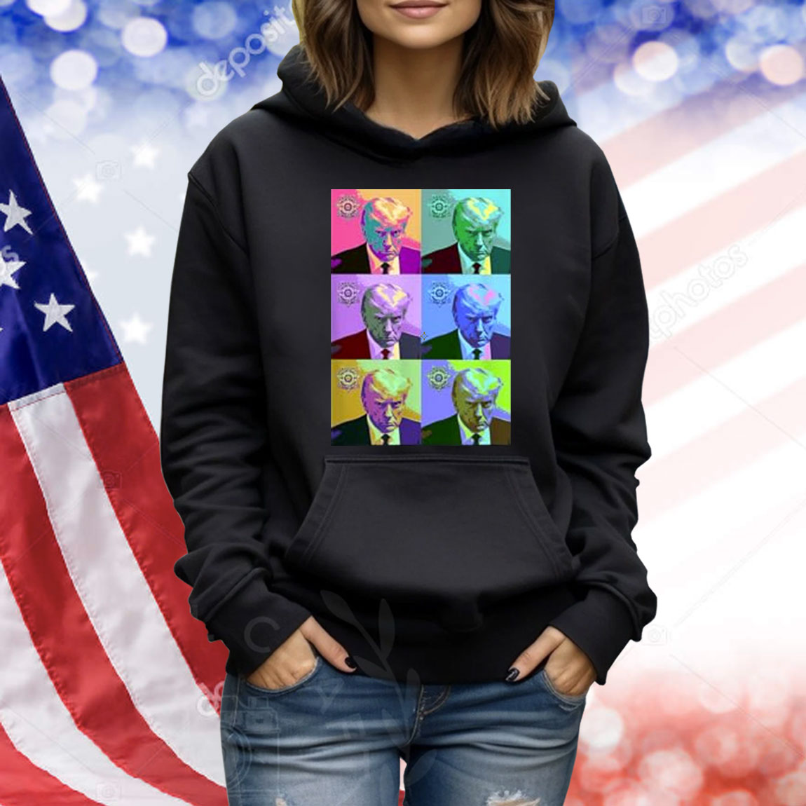 Pop Art Trump Mugshot Shirt