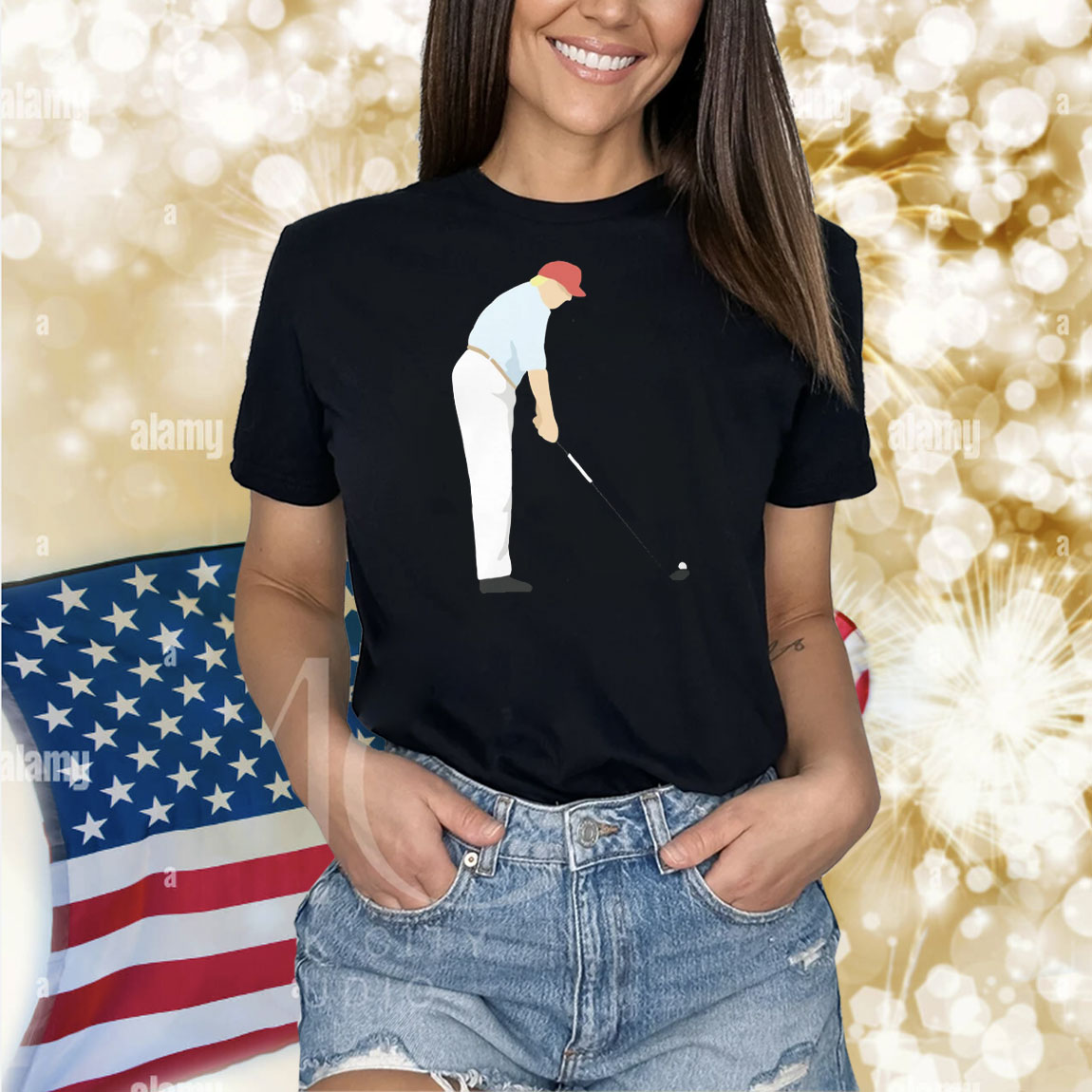 Premium Donald Trump Golf Shirt