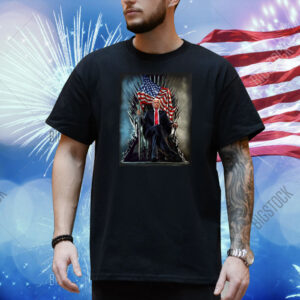 President Donald Trump On United States Throne Shirt