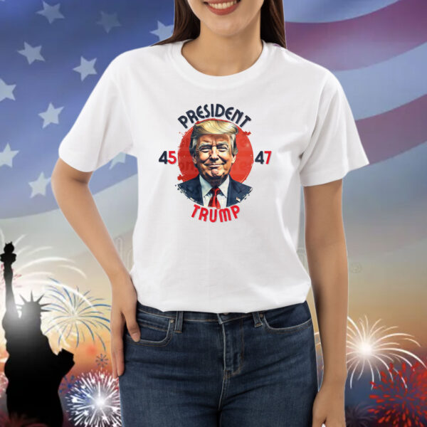 President Trump 45 47 Shirt