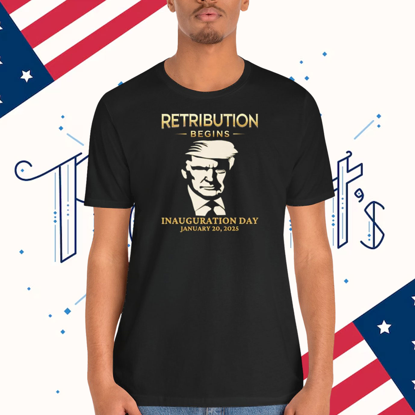 Retribution Begins Trump Inauguration Day January 20,2025 Shirt