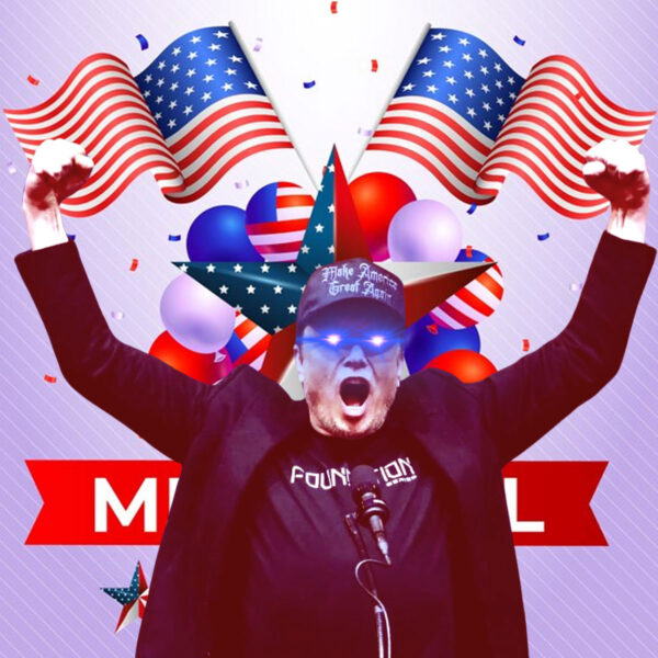 Trump 2024 Dark Goth Gothic MAGA Caps