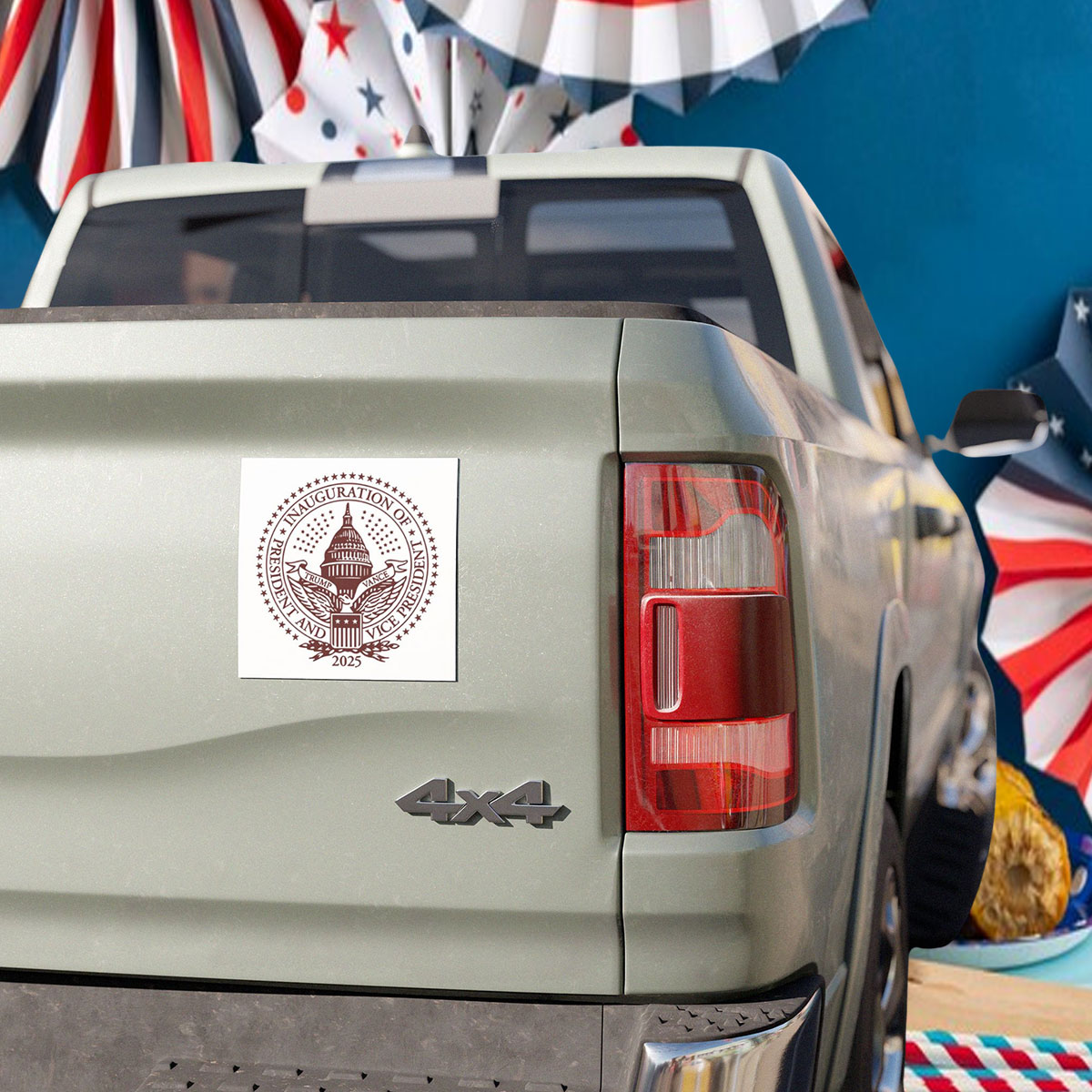 Trump 2025 Inauguration MAGA Car Magnet