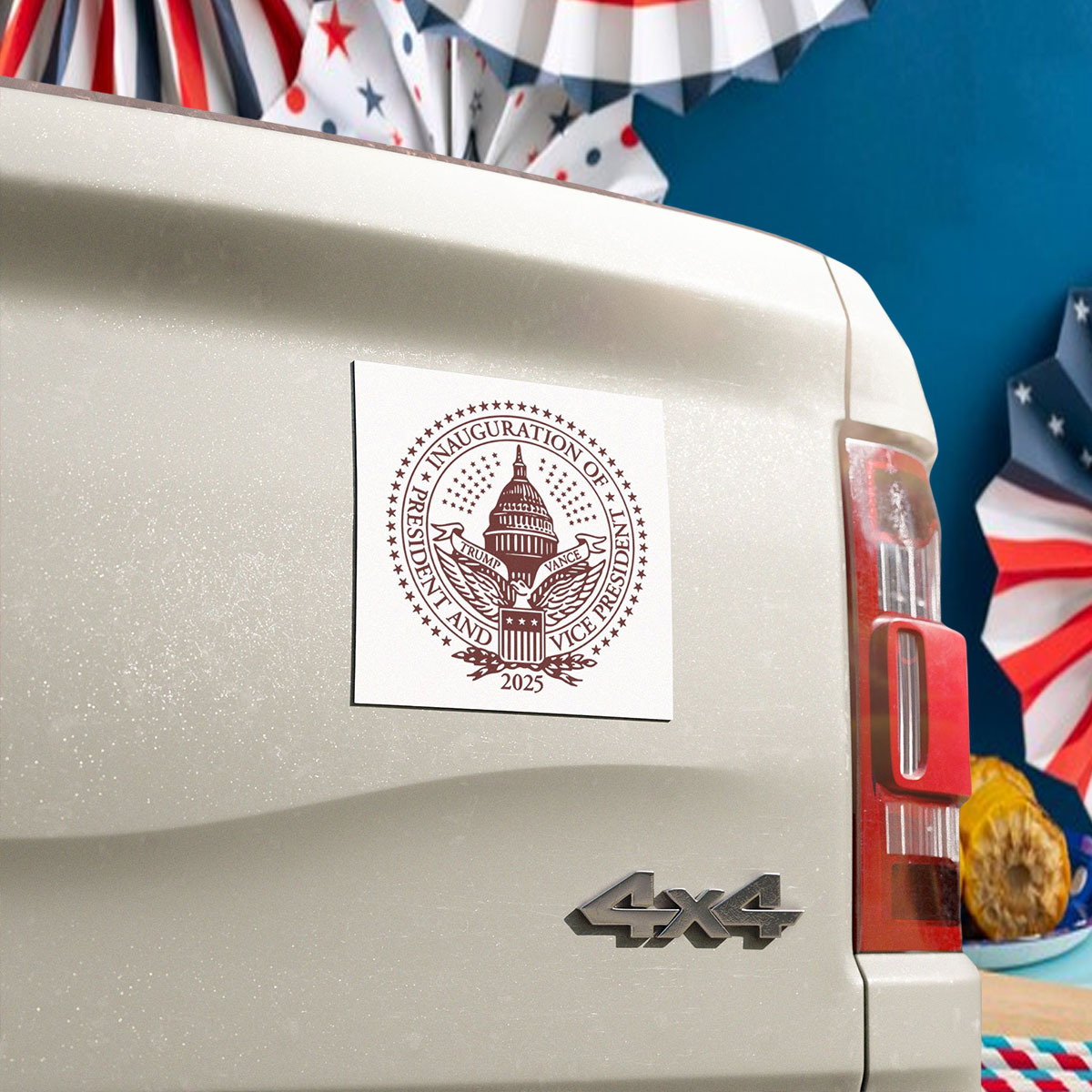 Trump 2025 Inauguration MAGA Car Magnet
