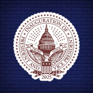 Trump 2025 Inauguration MAGA Sticker
