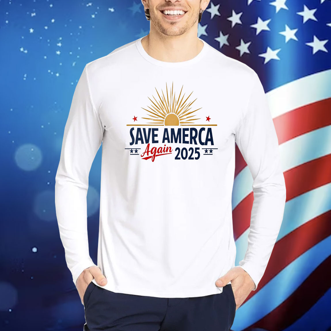 Trump 2025 Save America Again Shirt
