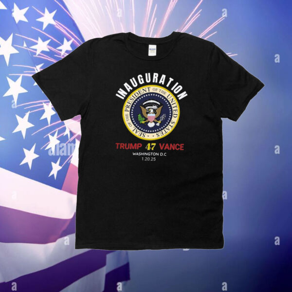 Trump 47 Vance Inauguration 2025 T-Shirt
