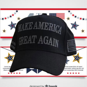 Trump Black MAGA 2024 Cap