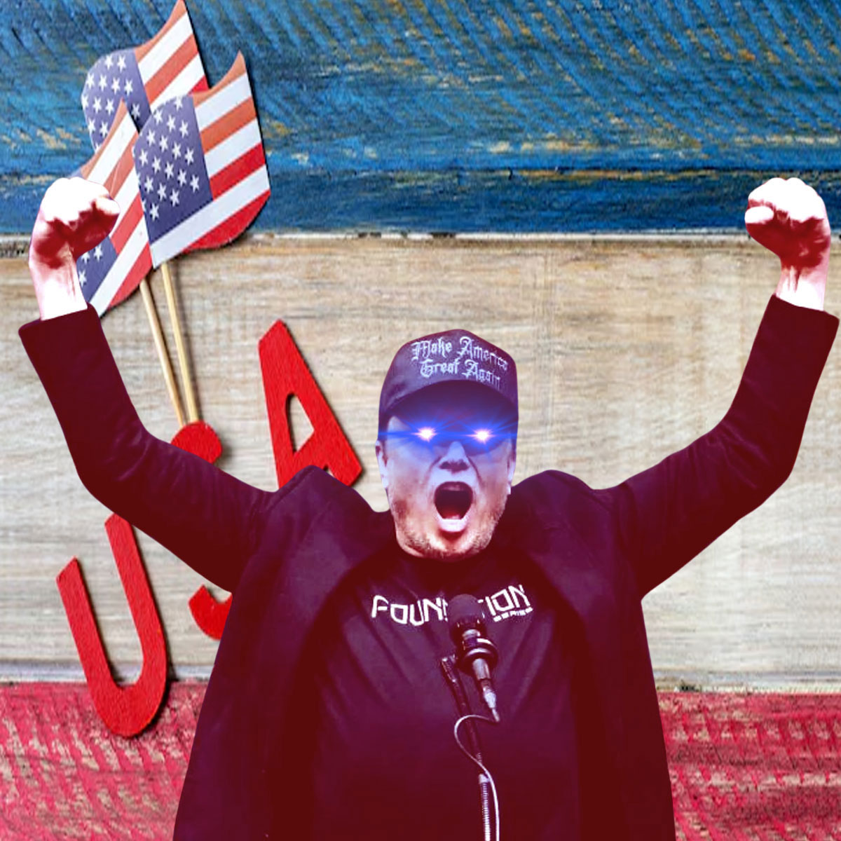 Trump Dark Gothic MAGA Hats