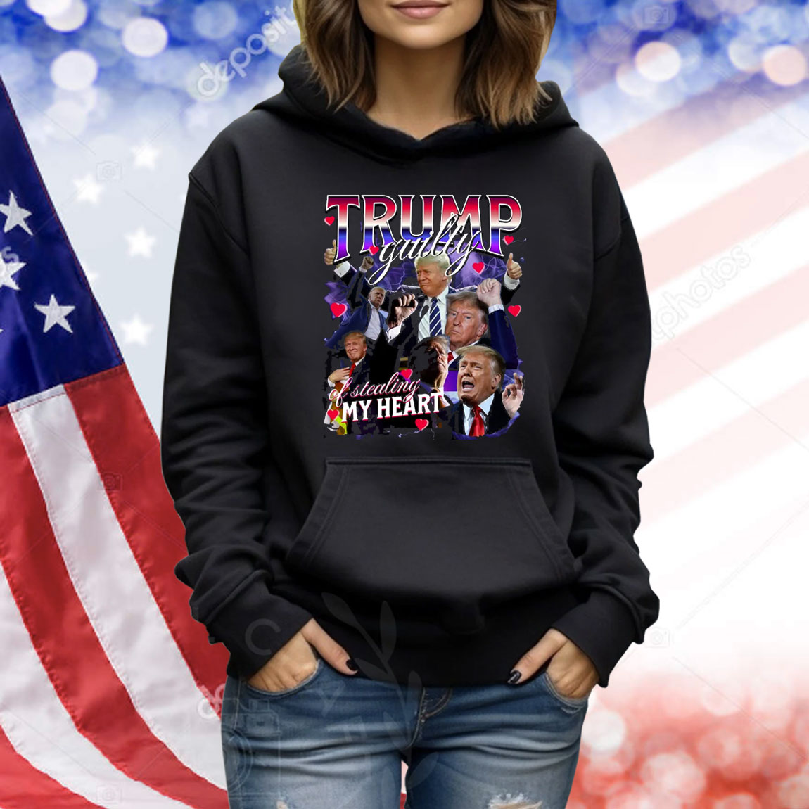 Trump Guilty Of Stealing My Heart Shirts