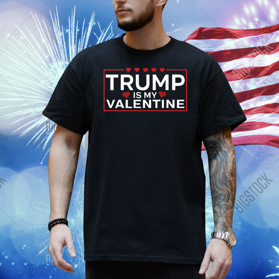 Trump Is My Valentine Shirts