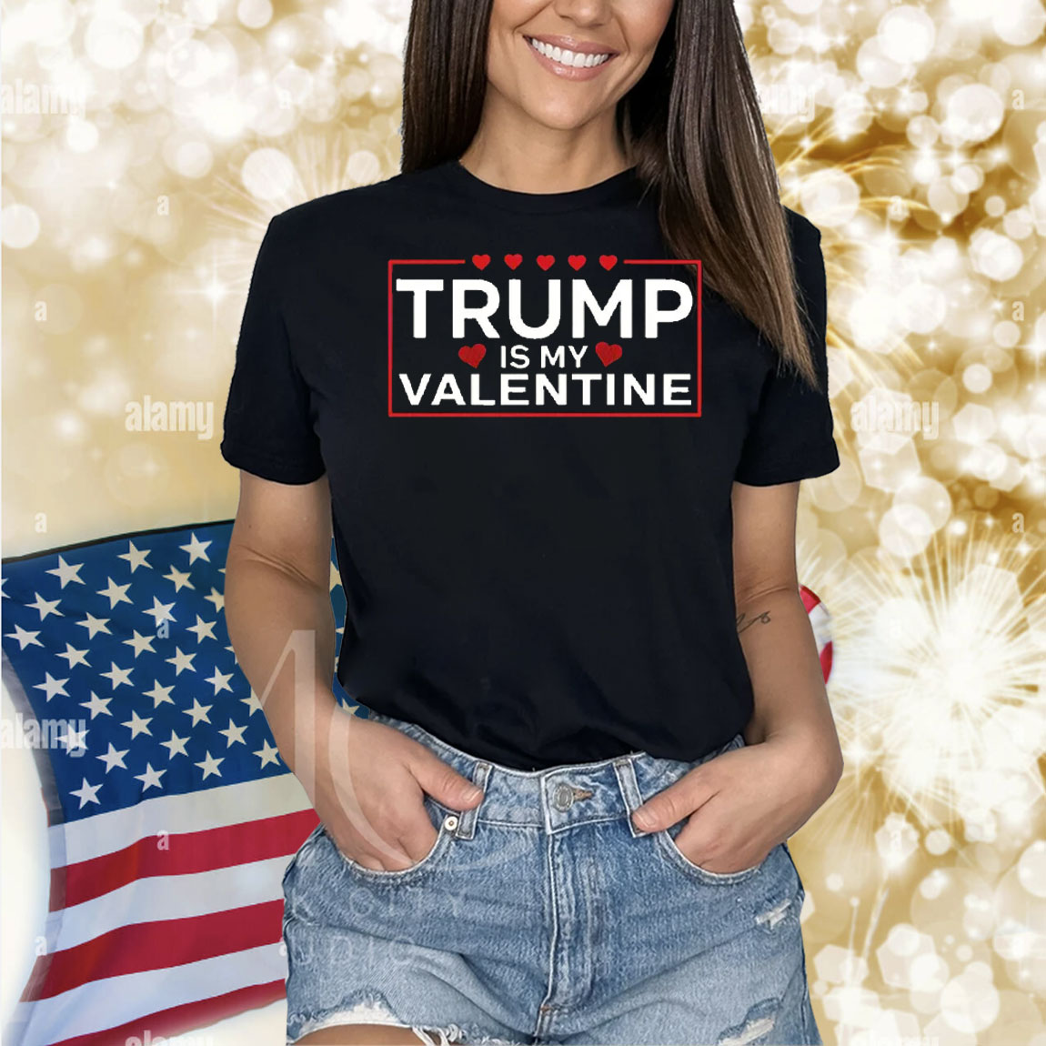 Trump Is My Valentine Shirts