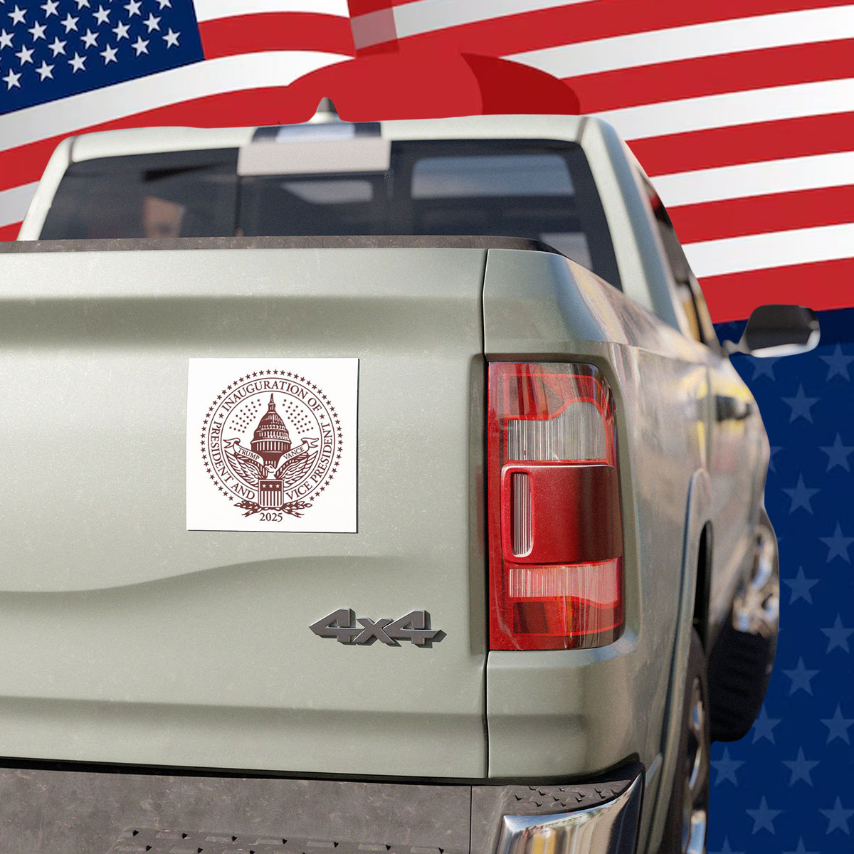 Trump MAGA Inauguration 2025 Car Magnet
