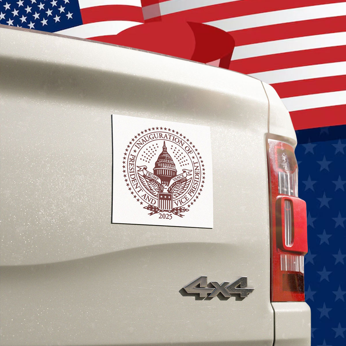 Trump MAGA Inauguration 2025 Car Magnet