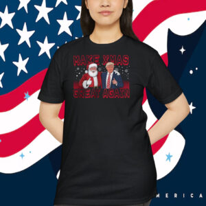 Trump Santa Xmas Great Again Shirt