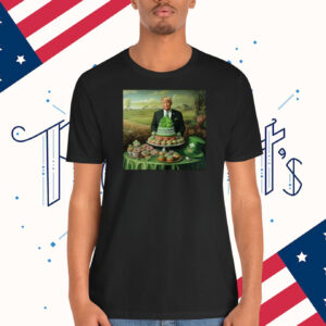 Trump St Patrick’s Cakes Clover Party Funny Celebration Premium Shirt