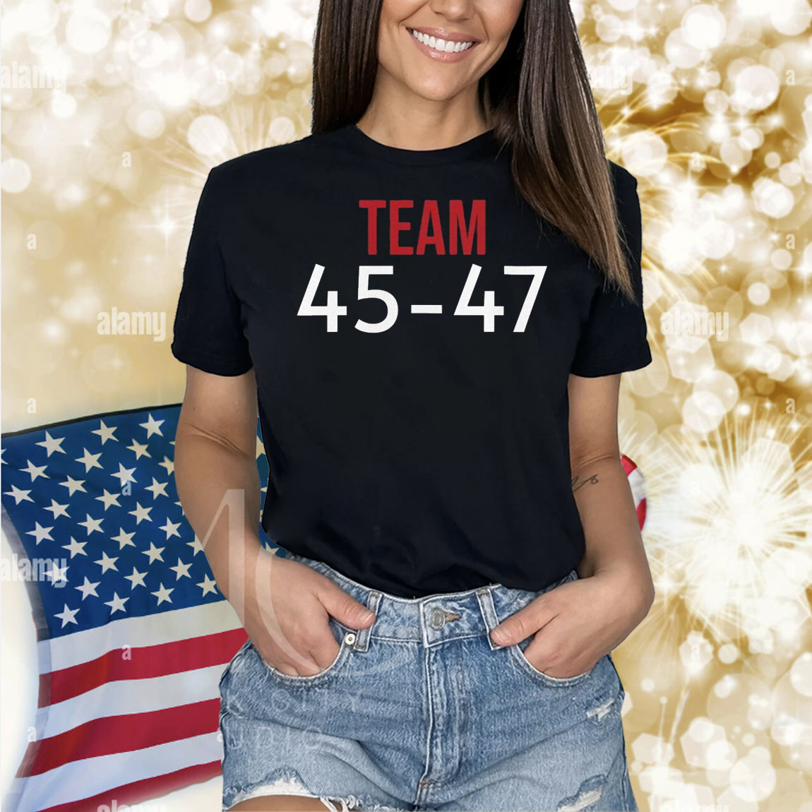 Trump Team 45-47 Shirt