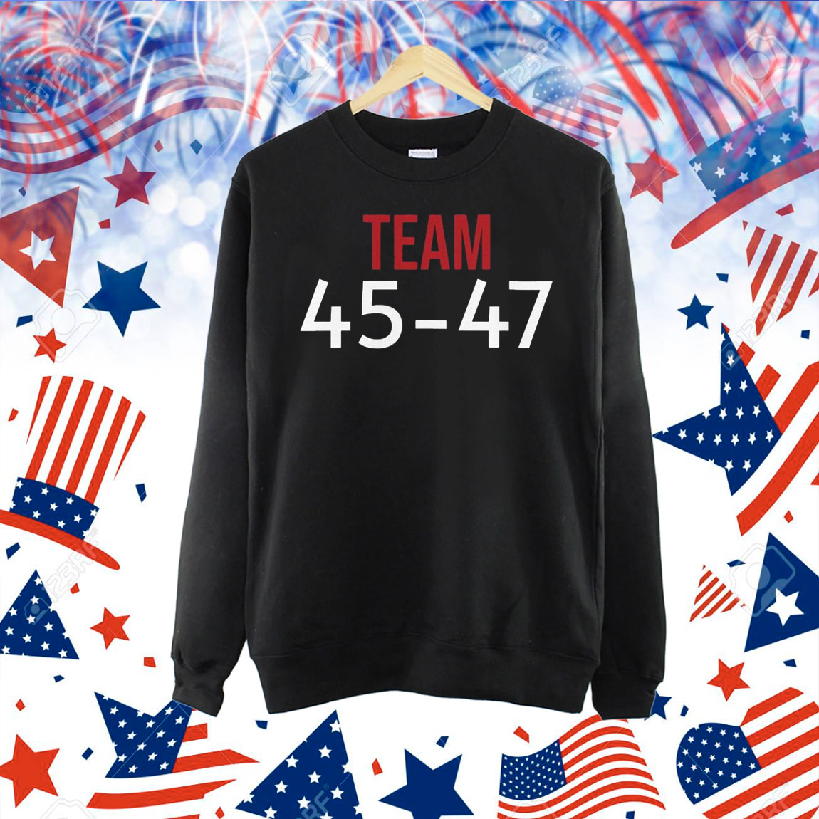 Trump Team 45-47 Shirt