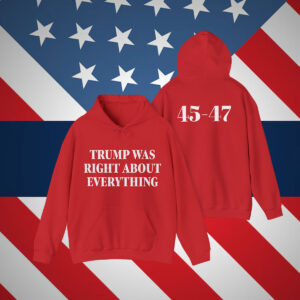 Donald Trump 2025 Was Right About Everything Shirt