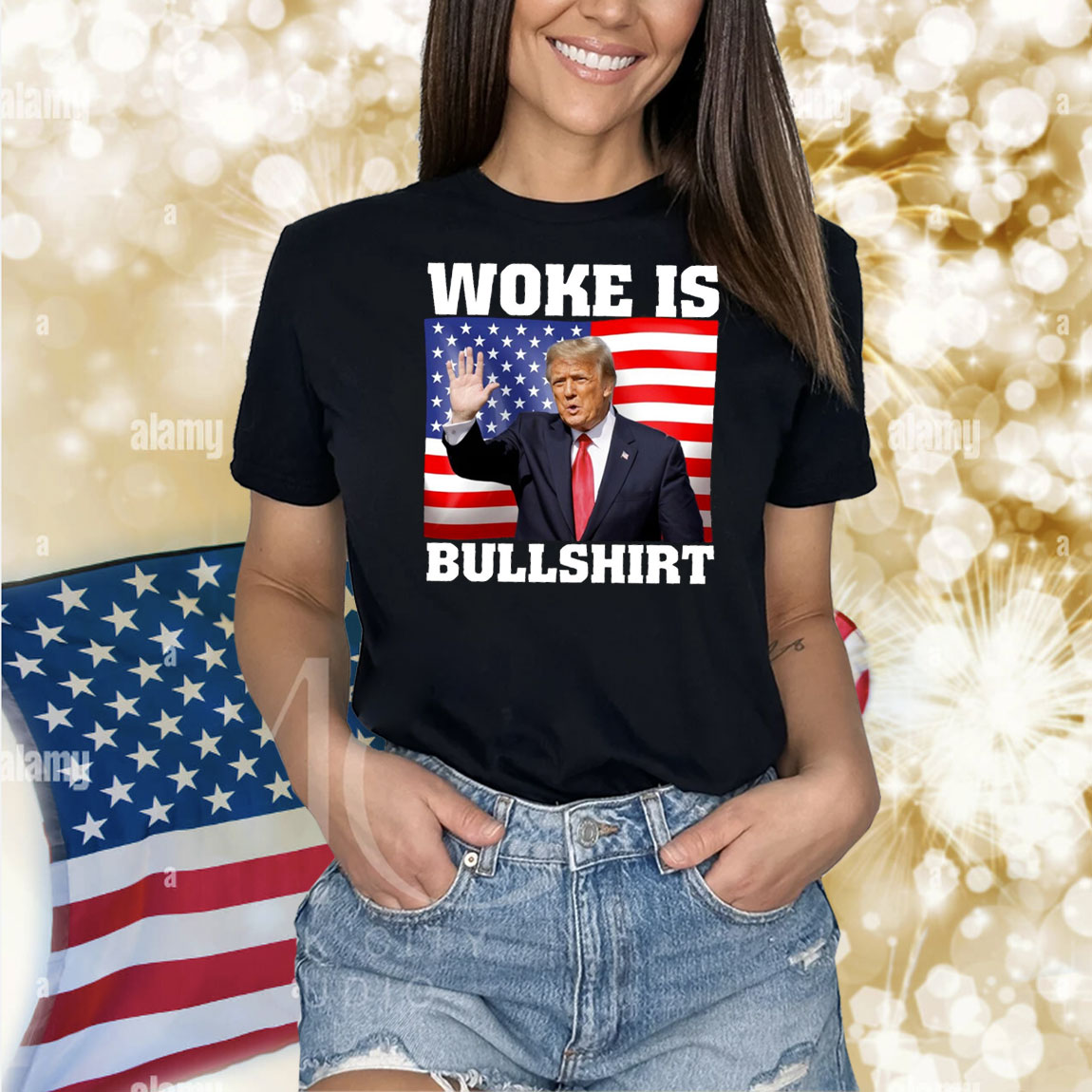 Trump Woke Is Bullshirt Shirt