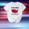 Trump map Ending Of A Nightmare January 20,2025 T-Shirt