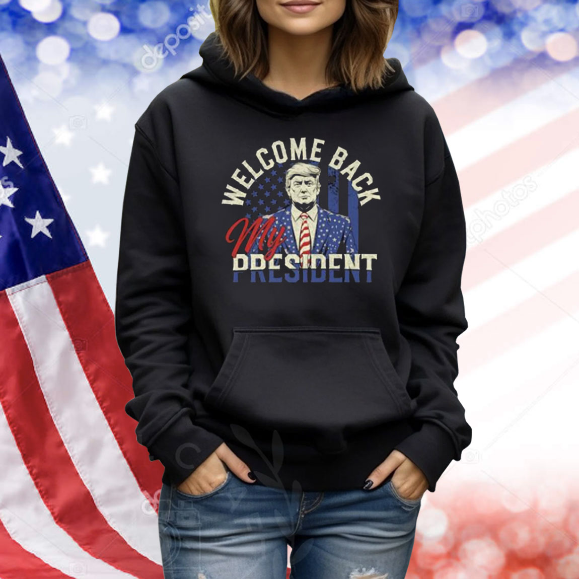 Welcome Back My President Trump Inauguration Day 2025 Premium Shirt