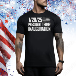 1/20/25 President Trump 47 Inauguration Patriotic USA Premium Tee Shirt
