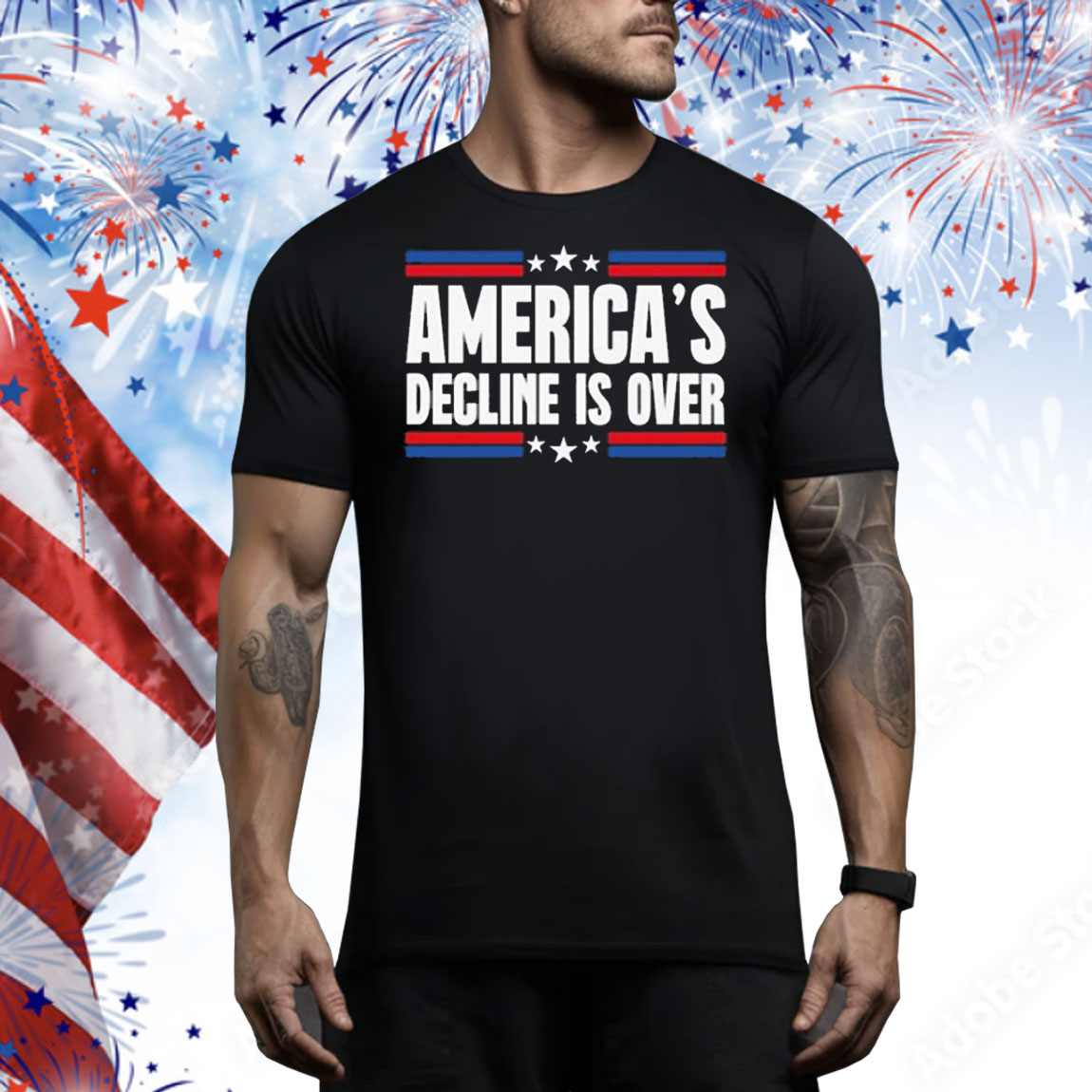America's Decline Is Over Trump Inauguration Day Speech 2025 Tee Shirt