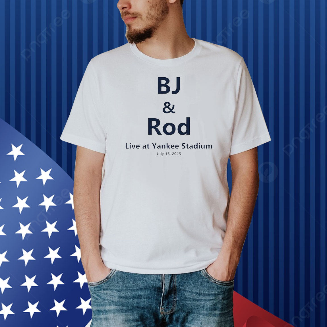 BJ and Rod live at Yankee Stadium 2025 Shirt